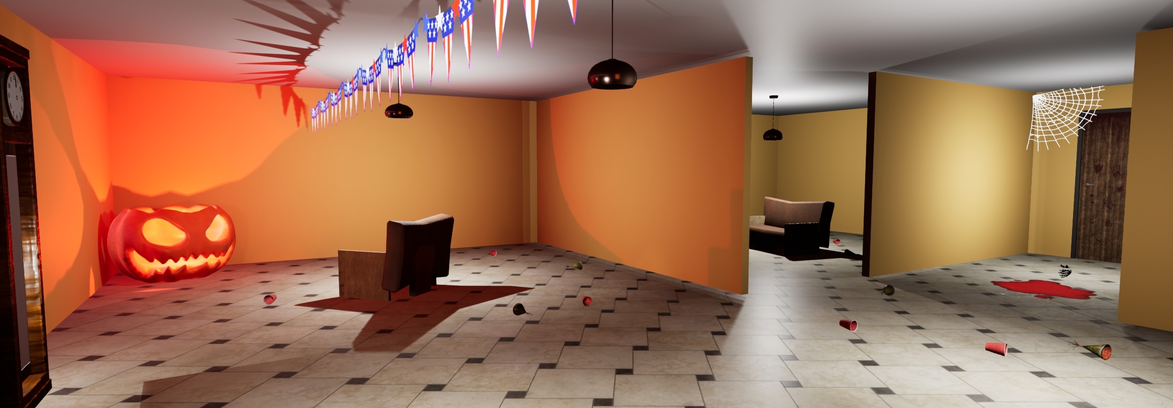 VR Escape Room environment 2